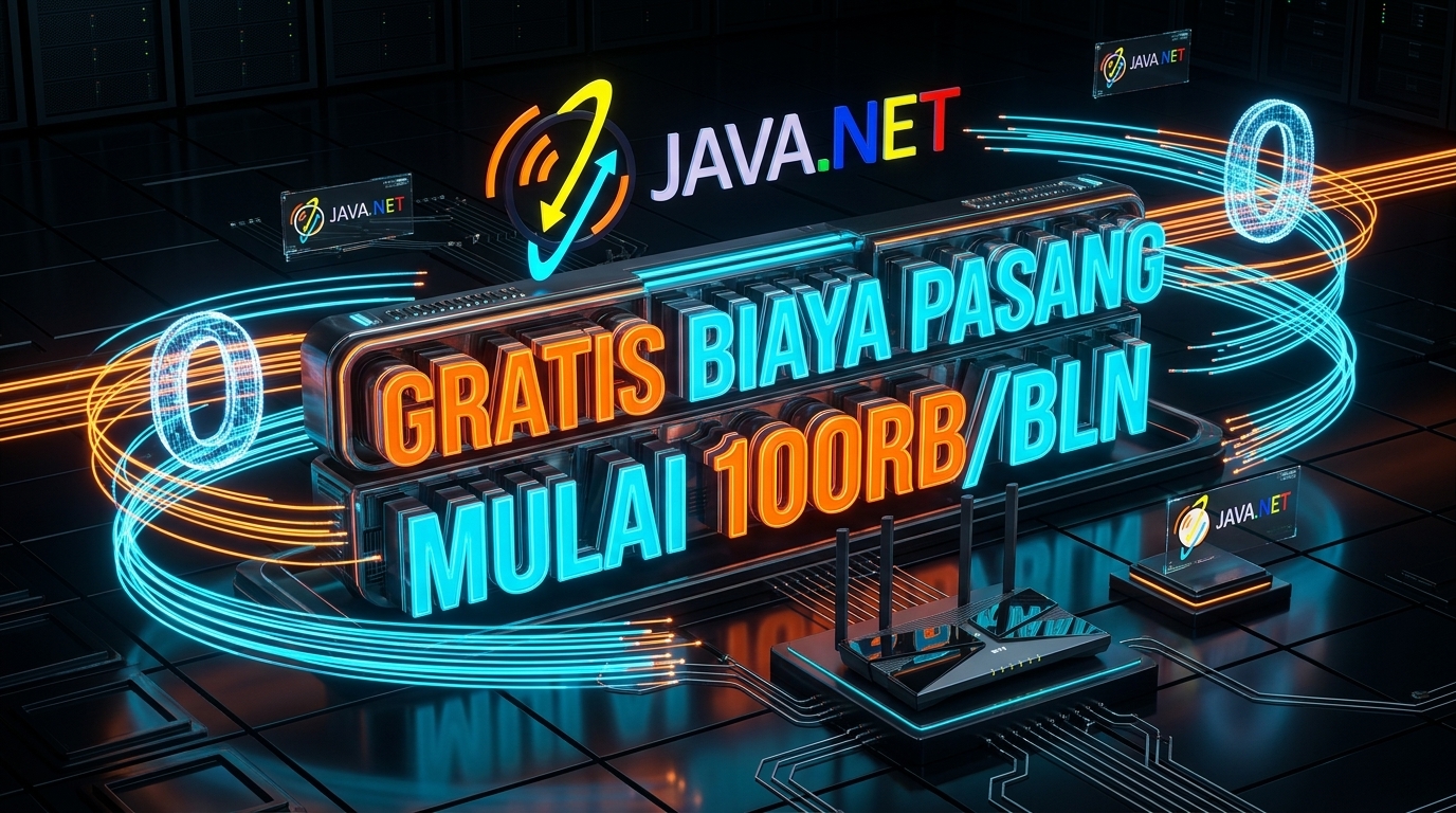 Promo Gratis Biaya Pasang Mulai 100rb Javanet